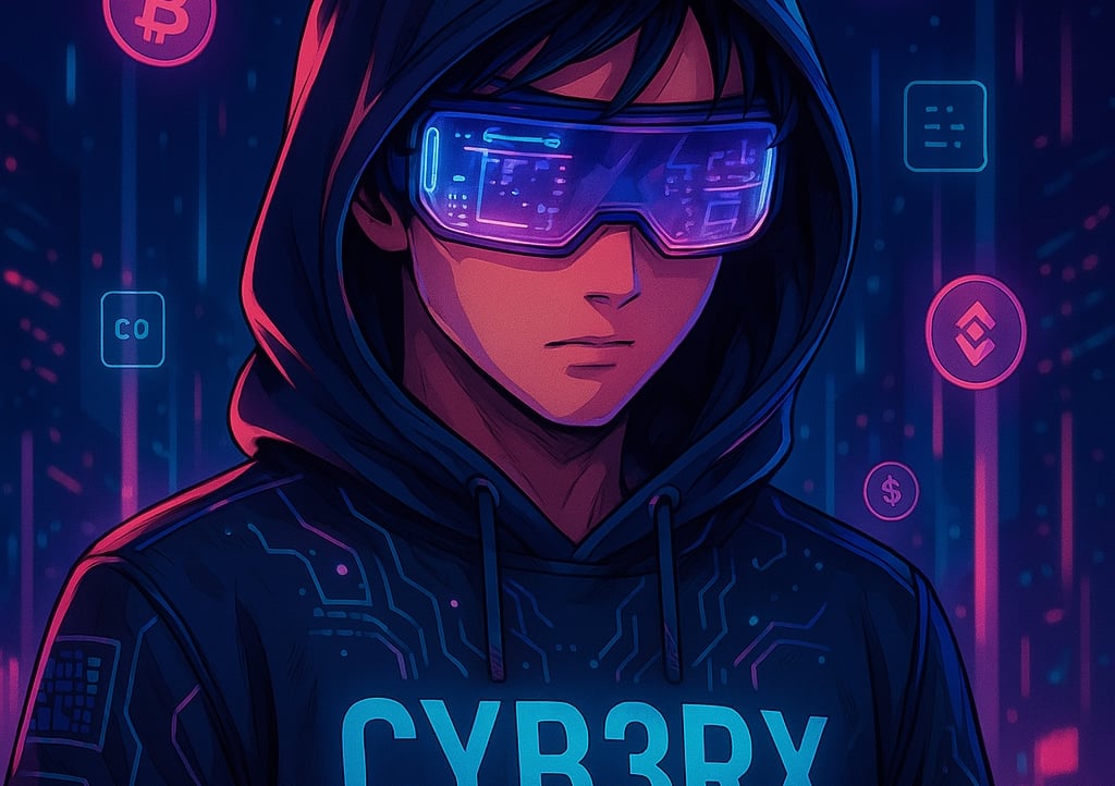 Cyb3rX (cyb3rx) Farcaster social identity (Fname handle) PFP