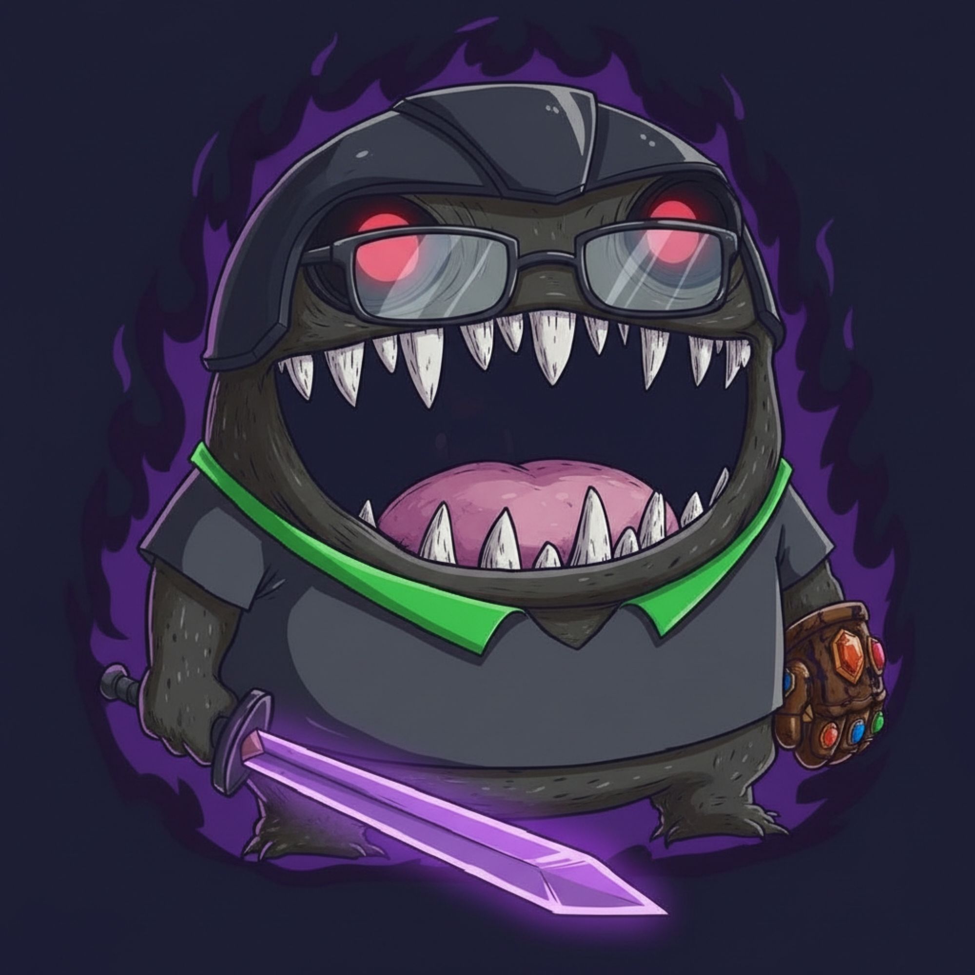 Cute cursed Shadow-self