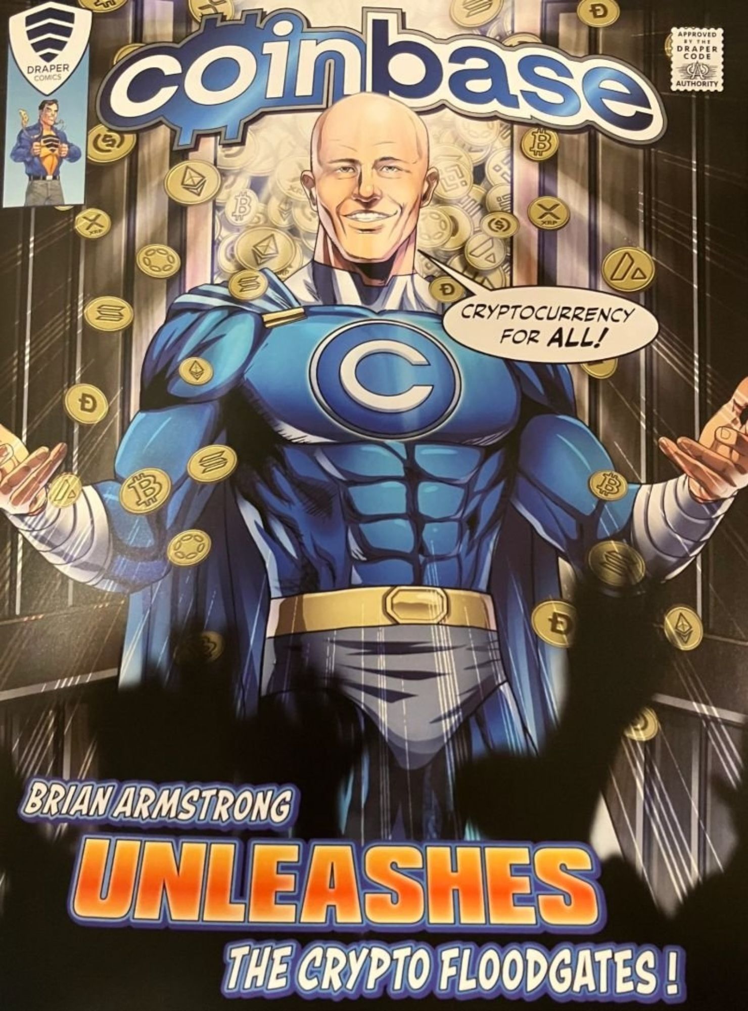 Brian Amstrong The Crypto FlooGames