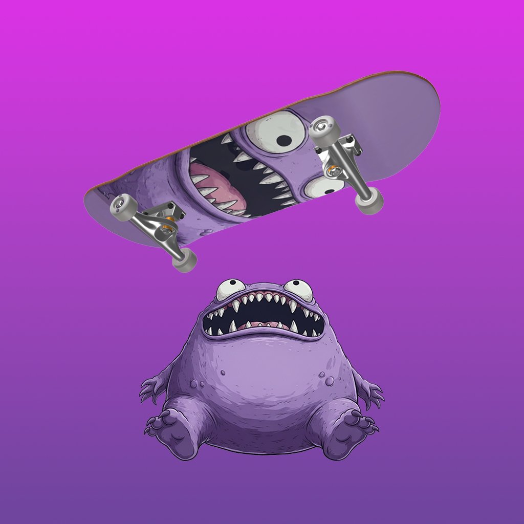 SKATEBORP (skateborp) Farcaster social identity (Fname handle) PFP