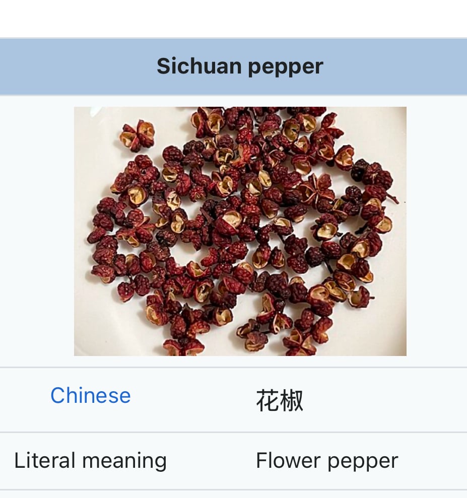 Sichuan pepper