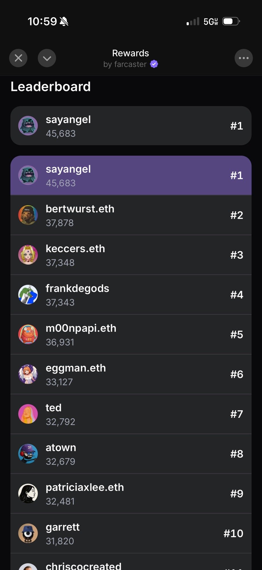 Embed from @sayangel