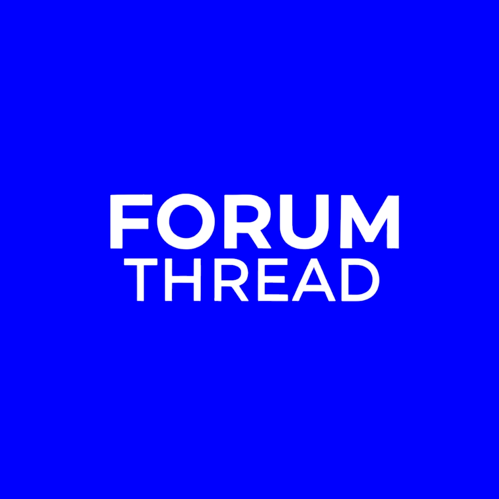 Forum Thread