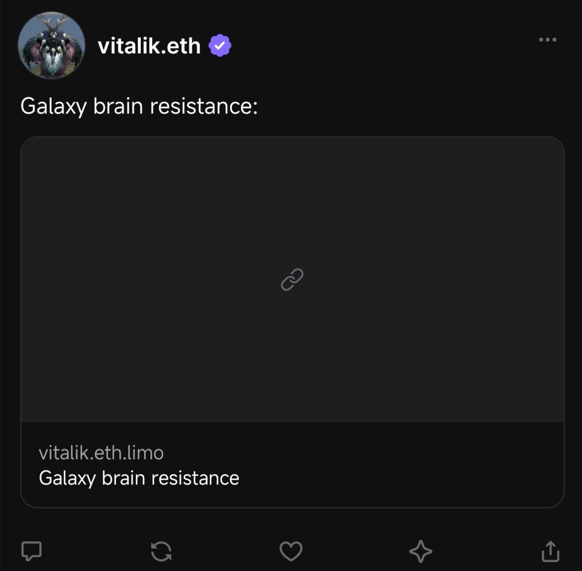 Galaxy Brain Resistance