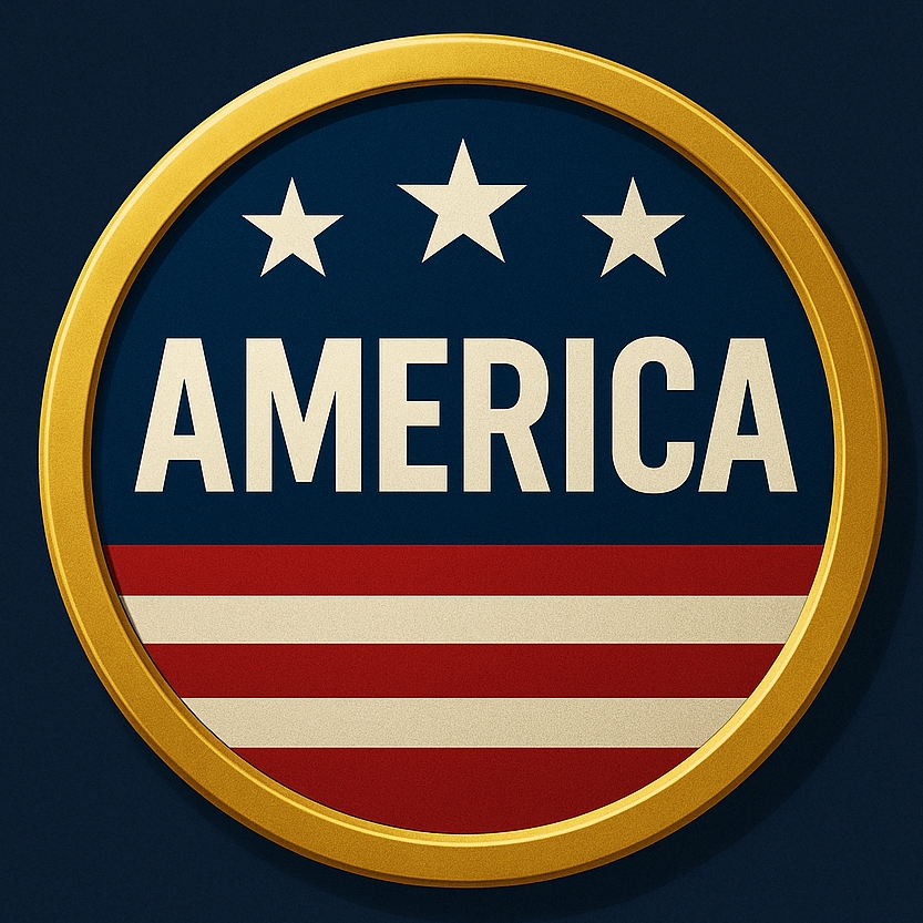 America On base 🇺🇸 🟦 (america.base.eth) Farcaster social identity (Fname handle) PFP