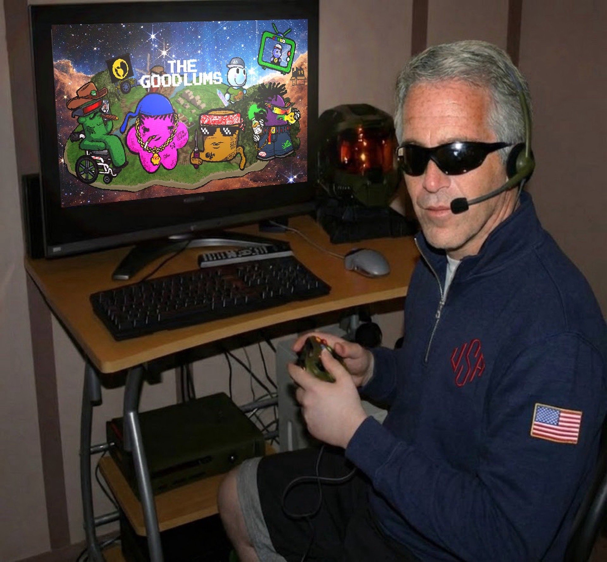 EPSTEIN DIDN'T KILL HIMSELF. HE JOINED THE GOODLUMS POST-APOCALYPTIC INTERNET GANG AS A FRONT-END DEV.
