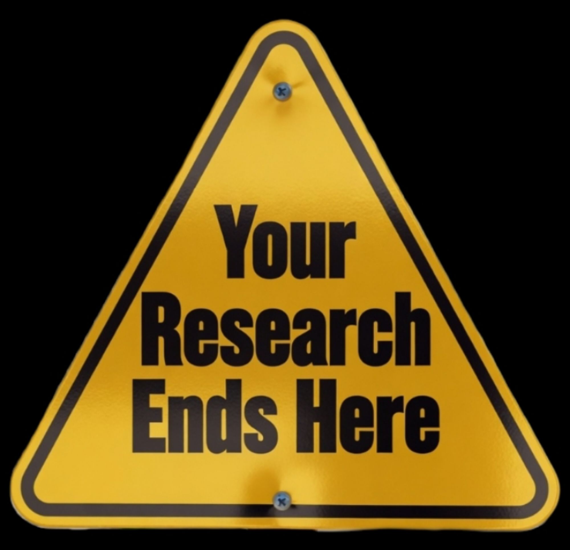 Your Research Ends Here