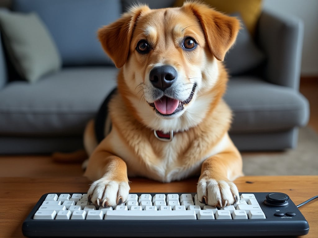Keyboard Dog