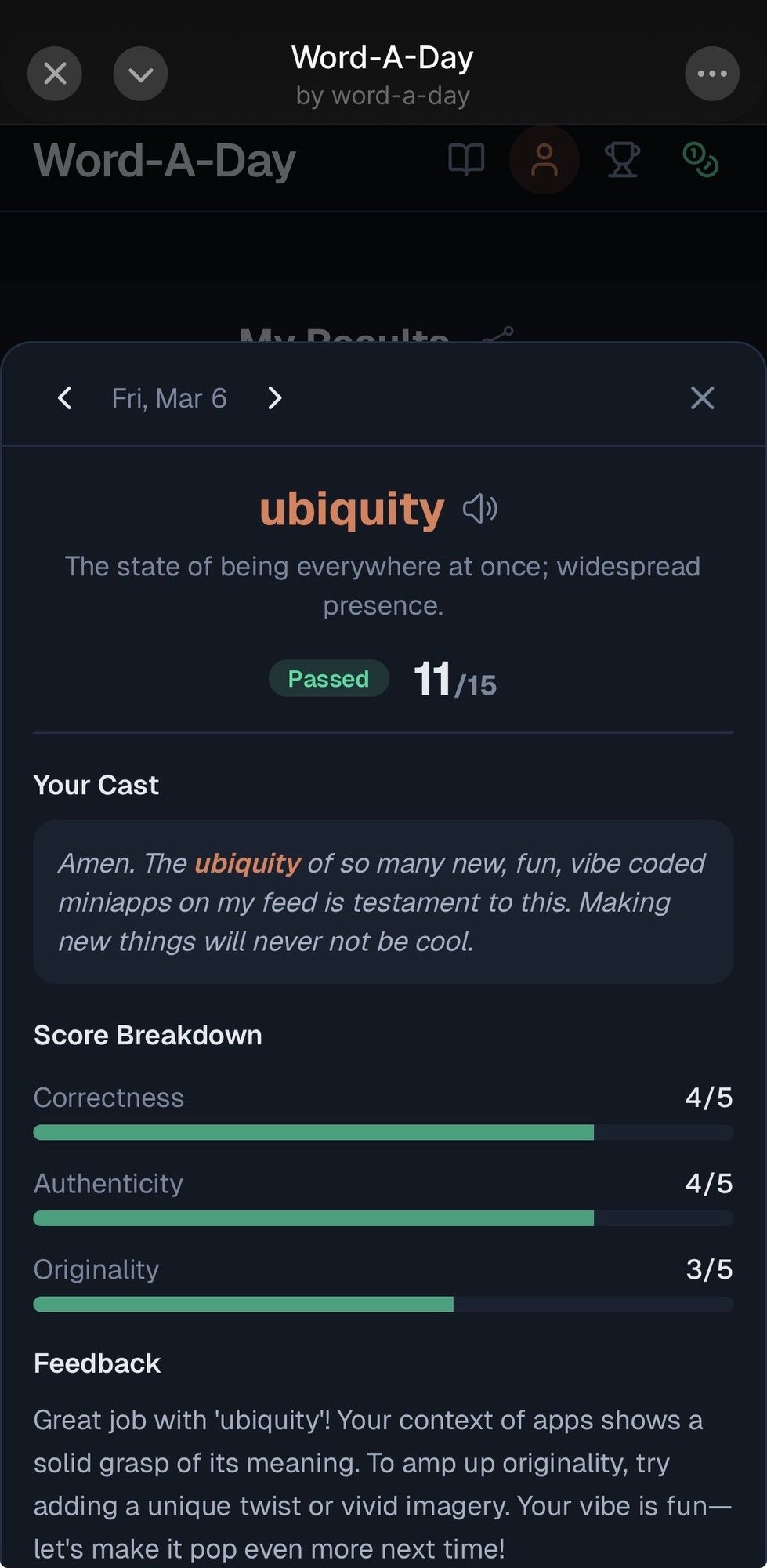 Embed from @adrienne