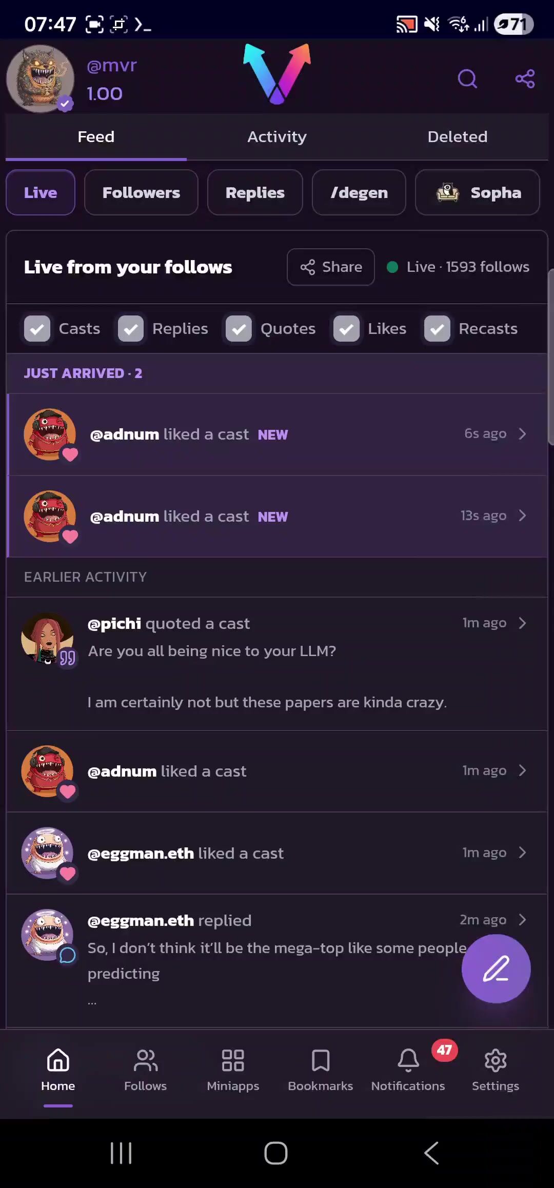 Cast video