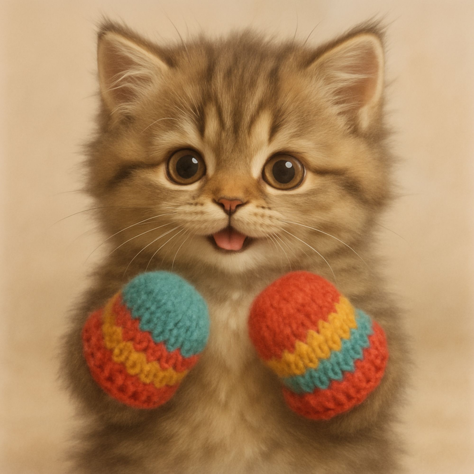 Kitten Mittens by Vib3Trib3