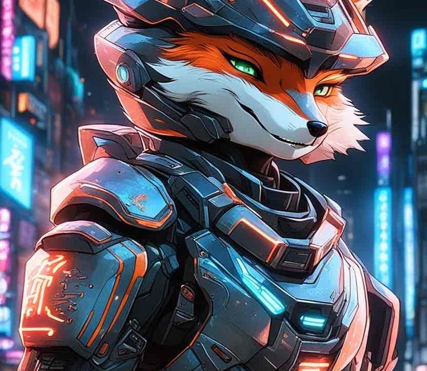 Sarah (happyfox.lens) Lens social identity (.lens handle) PFP