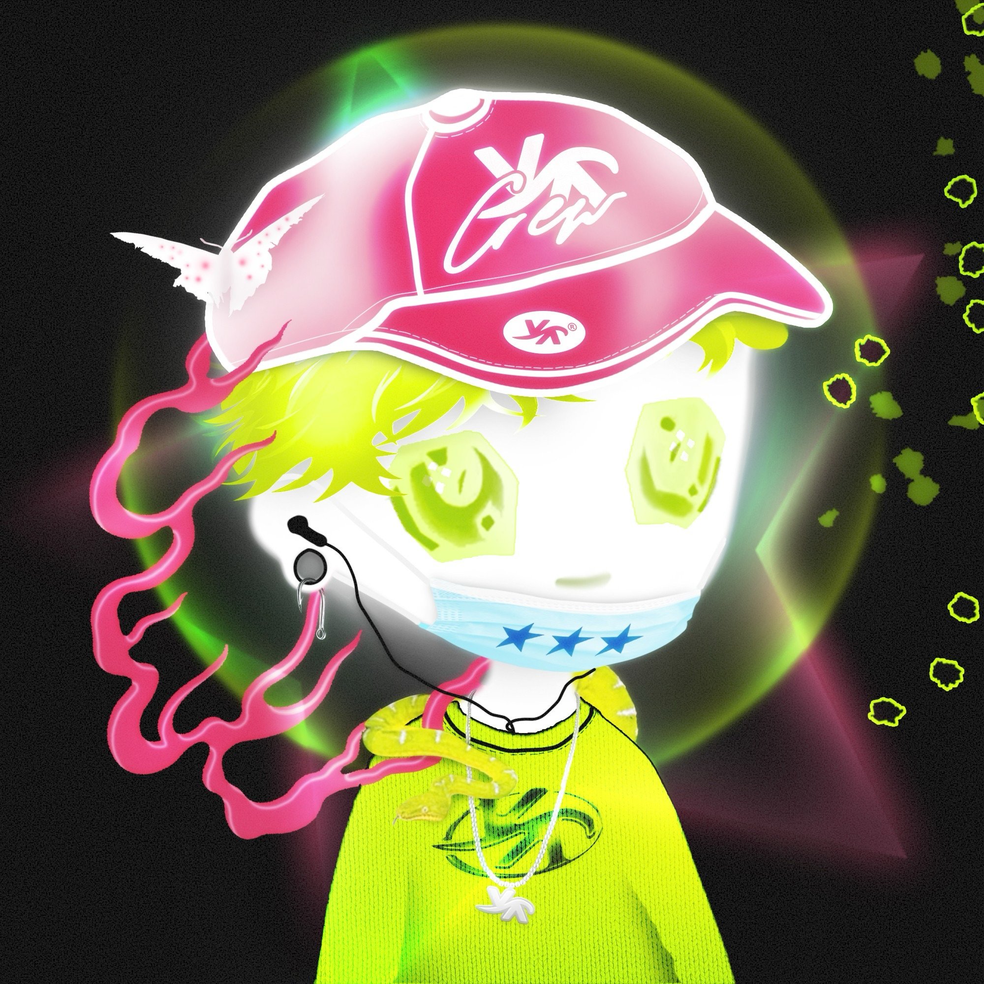 哈基E (stringer) Farcaster social identity (Fname handle) PFP