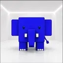 Elephant Blue