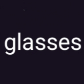 glasses (clickerxyz.eth) Farcaster social identity (Fname handle) PFP