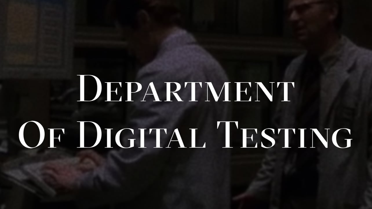 Department of Digital Testing pfp