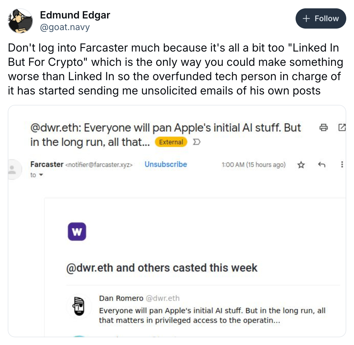 Embed from @christopher