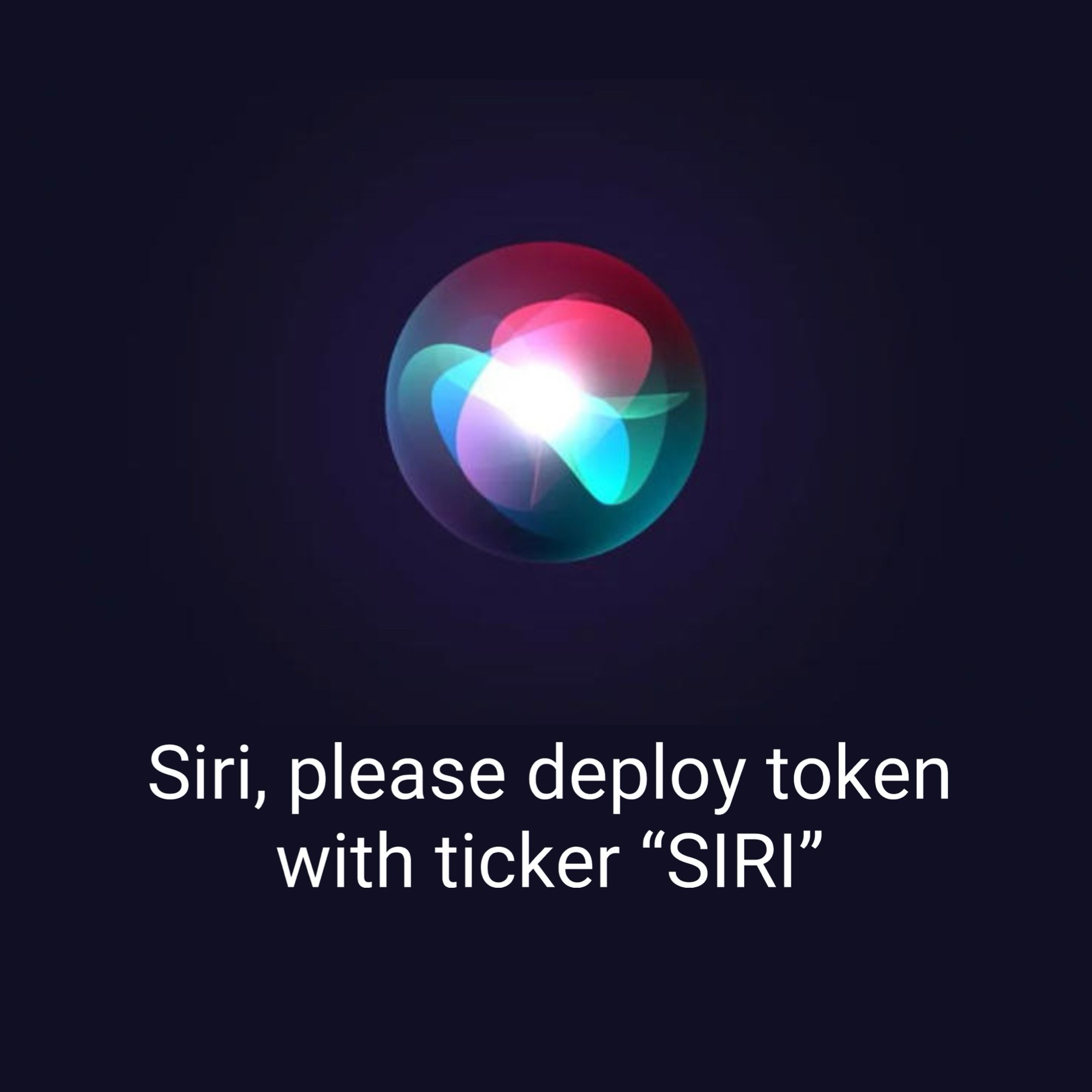 Siri, please deploy…