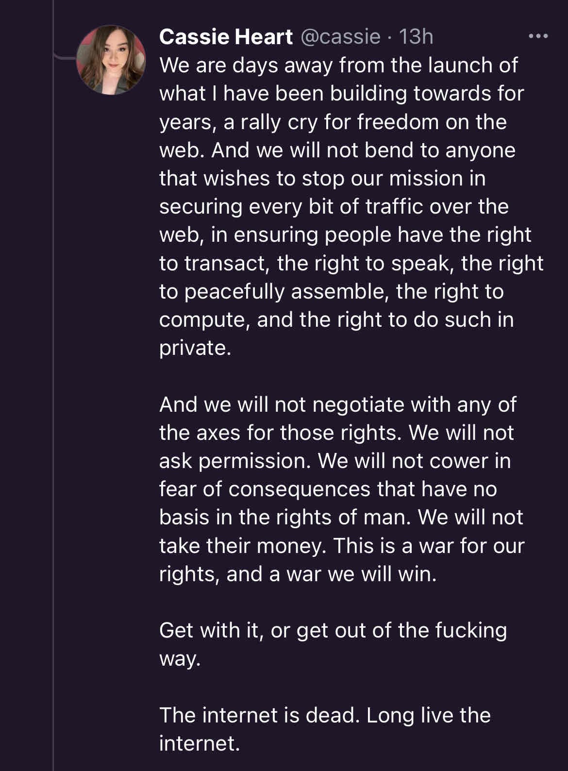 Embed from @saxenasaheb