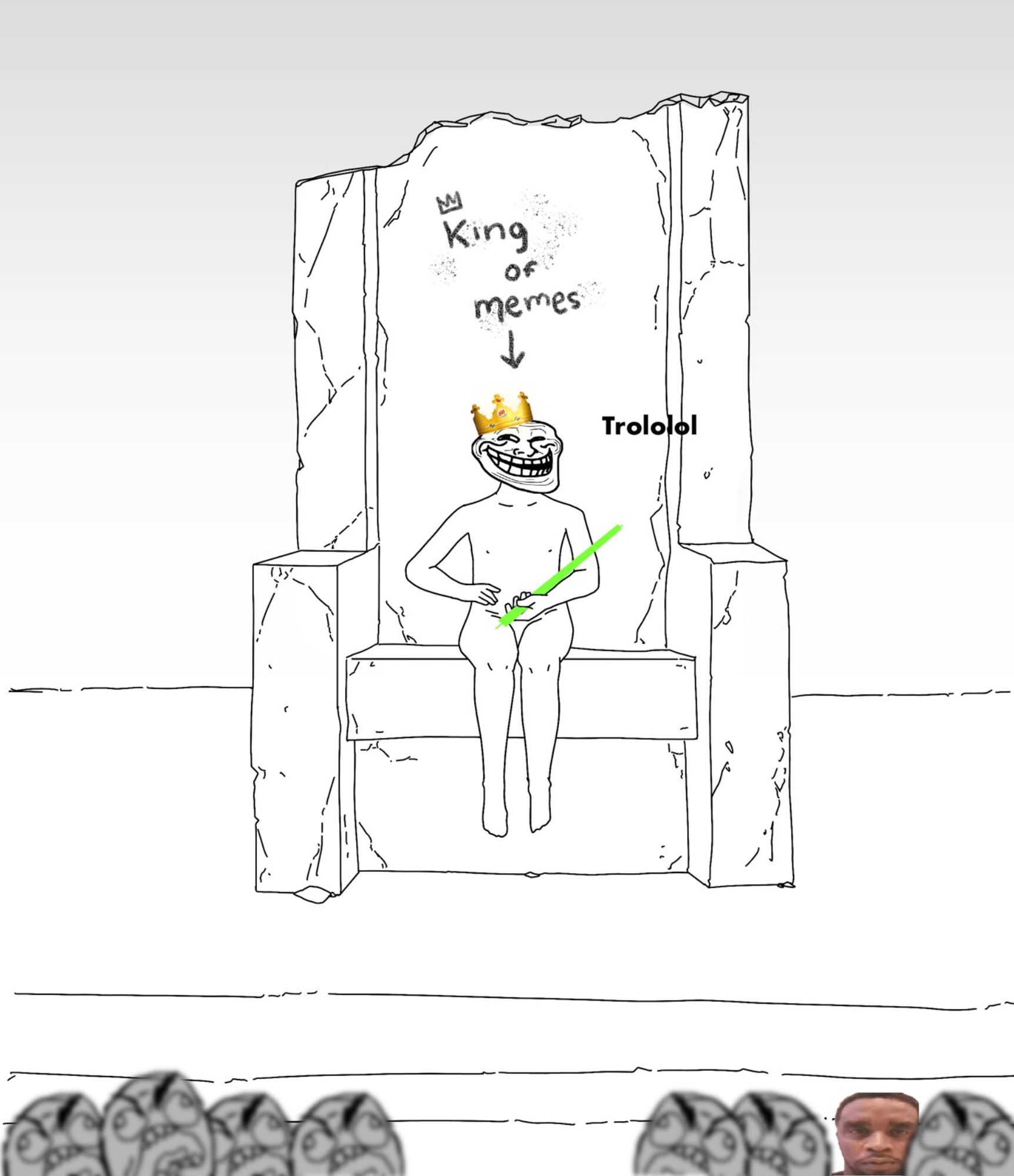king of meme