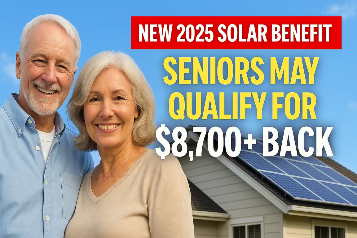 Massive savings on Electricty bills for seniors