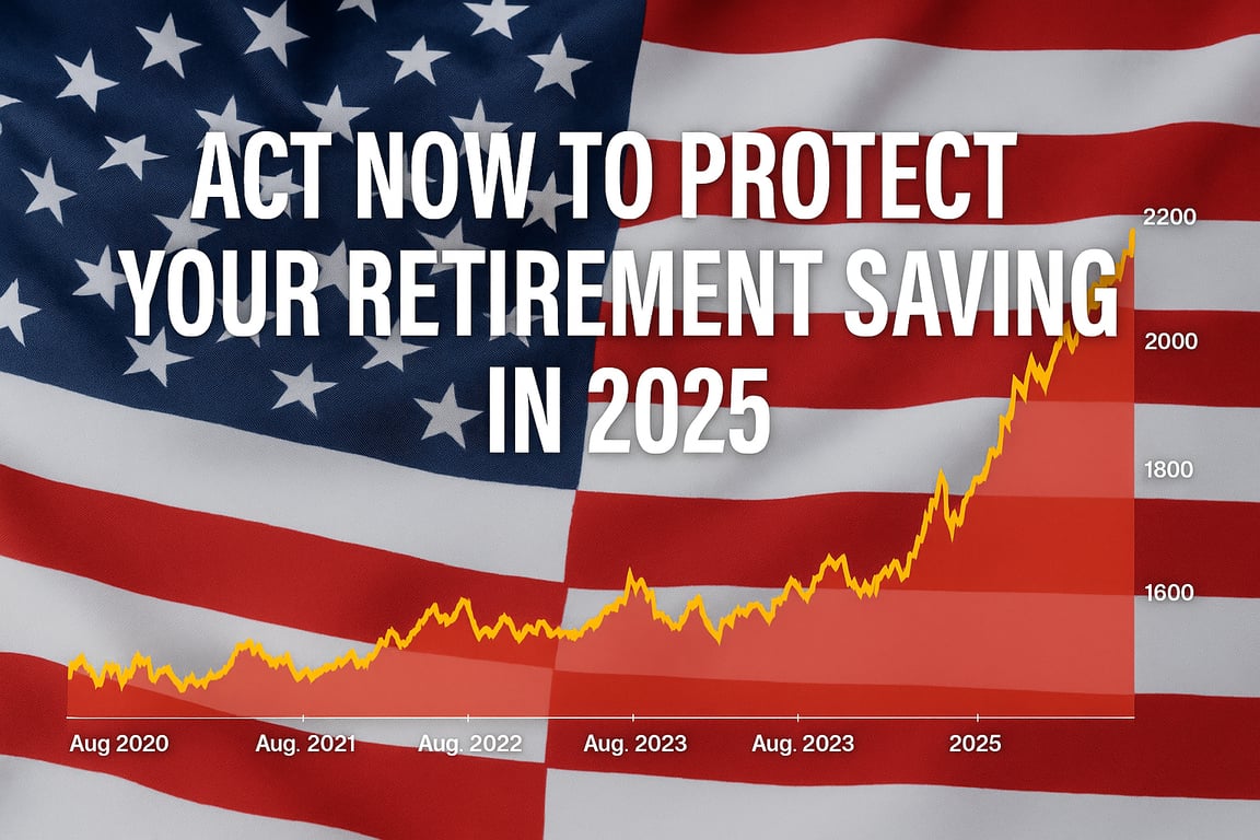 Protect your retirement with gold before it's too late.