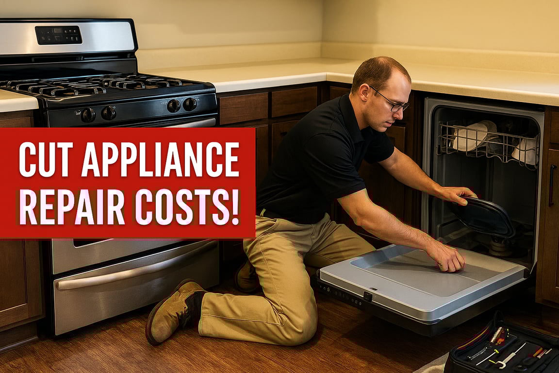 Stop paying for appliance repair. Save money with this smart repair hack.