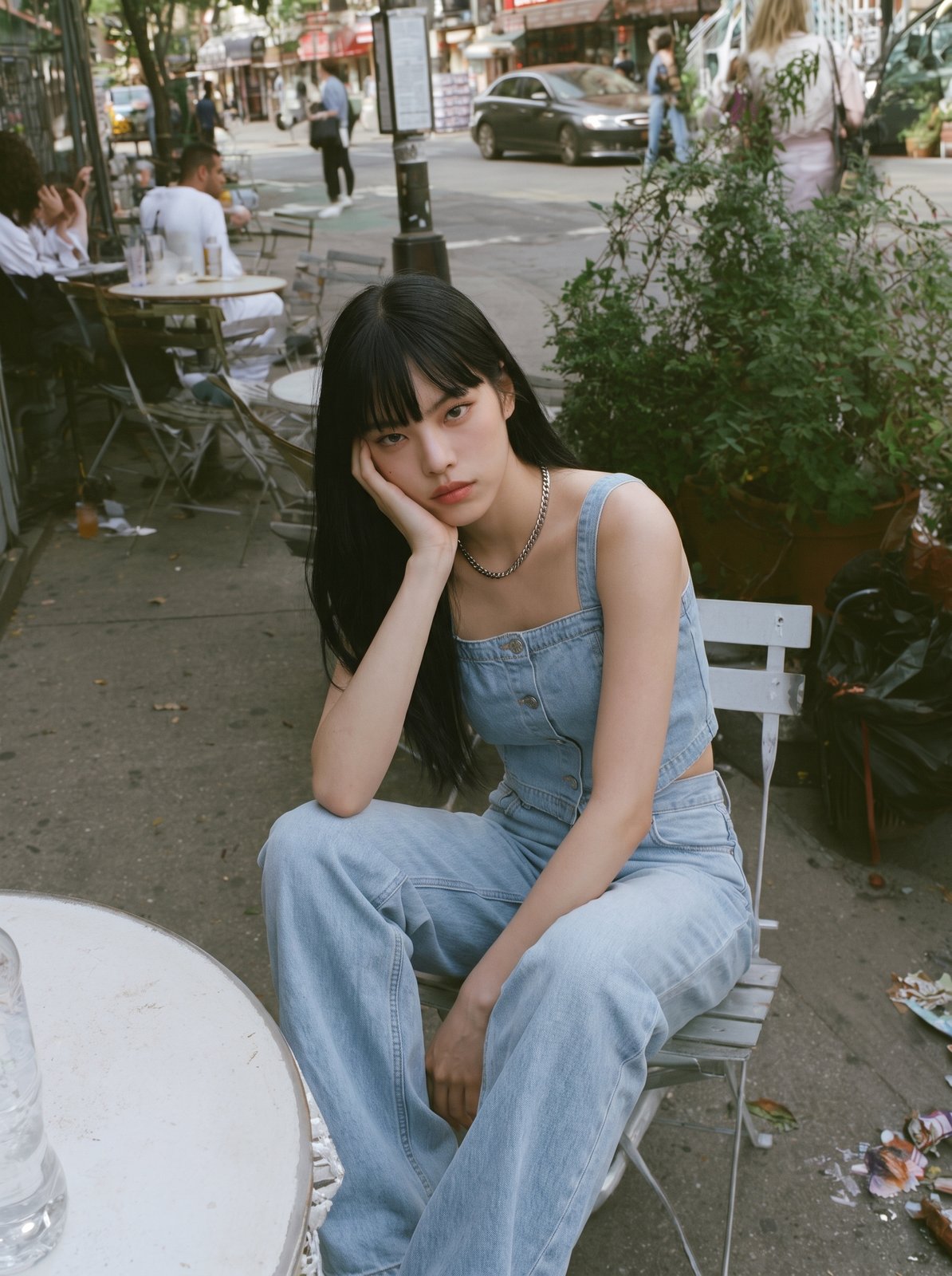 무드를 가져올 컨셉 이미지 — 노천카페 필름 톤 컷