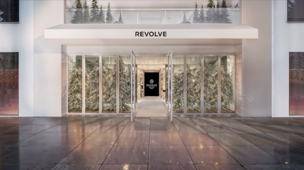 Revolve Group store and AI-powered commerce (Source: Digital Commerce 360)