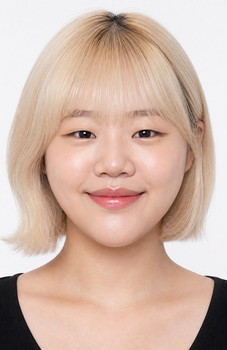 입력 얼굴 3 — 둥근 얼굴형의 친근한 인상