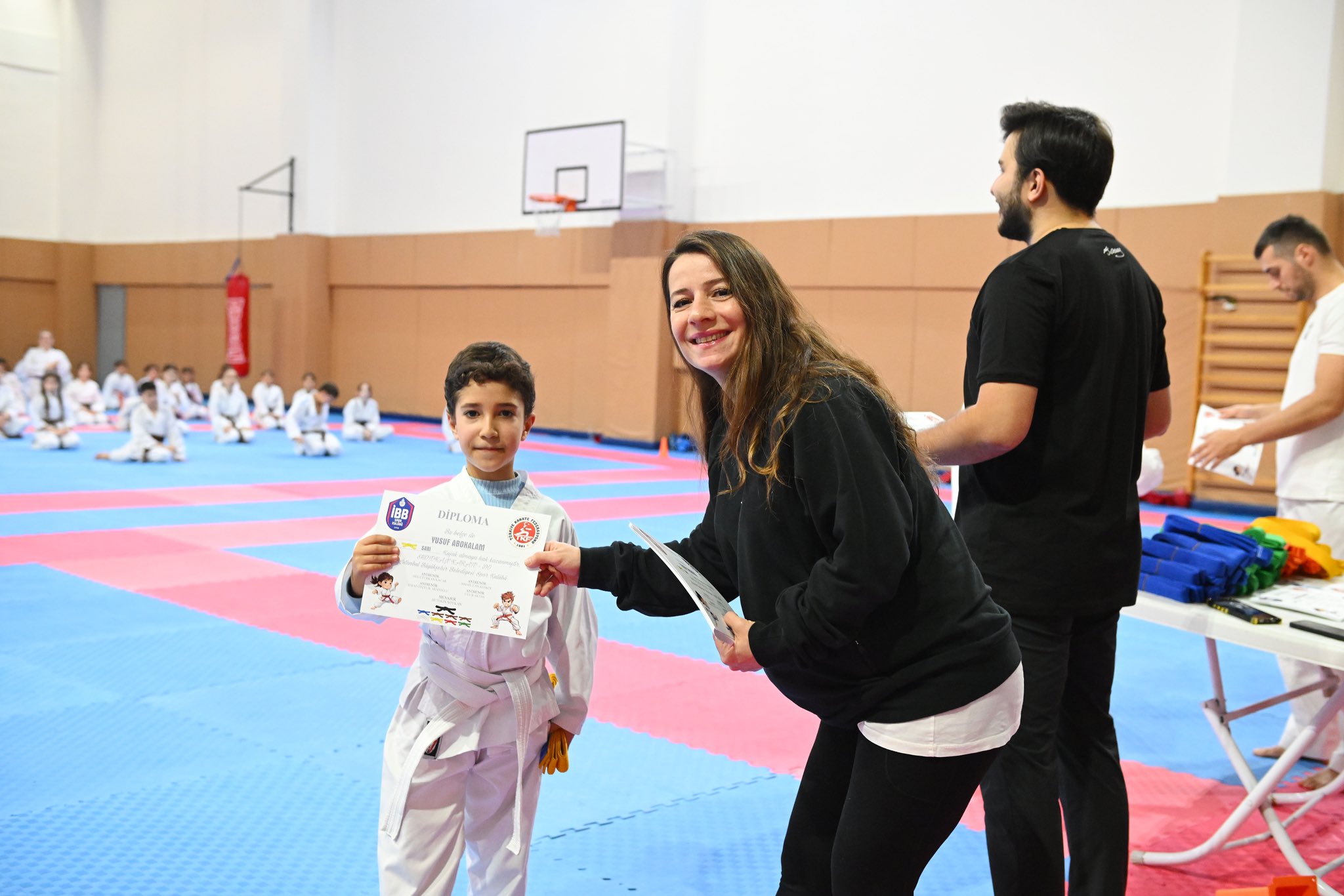 The Belt Promotion Exam was held in our Karate infrastructure.