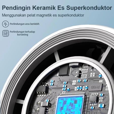 GOBOOX 100-Speed Kipas Angin Mini Portable Turbo
