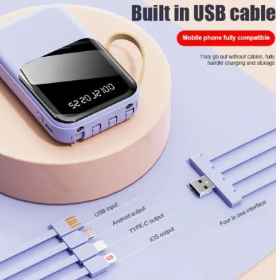 Fast Charging KC58 20000mAh Battery Capacity