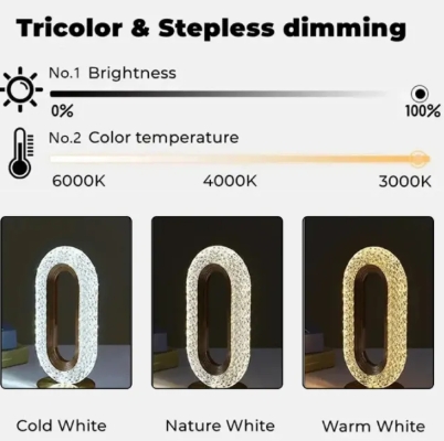 OOKAS Led Touch Table Lamp desk lamp