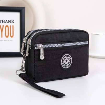 Cocosale 3zipper wristlet clutches handbag pouch coin purse