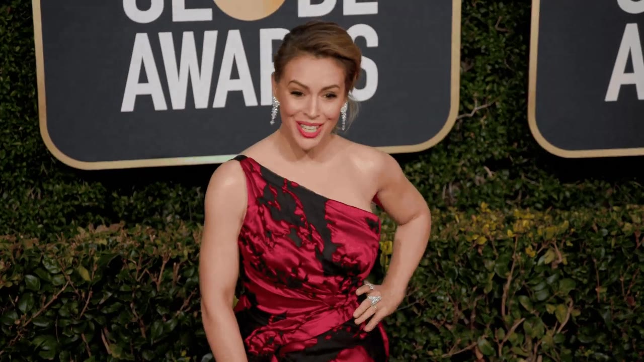 Alyssa Milano at awards show