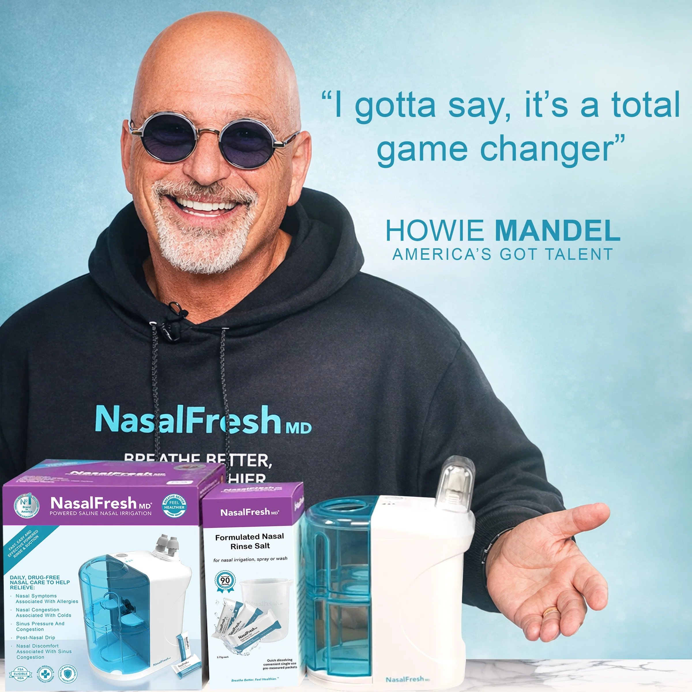 Howie Mandel: I gotta say, it is a total game changer