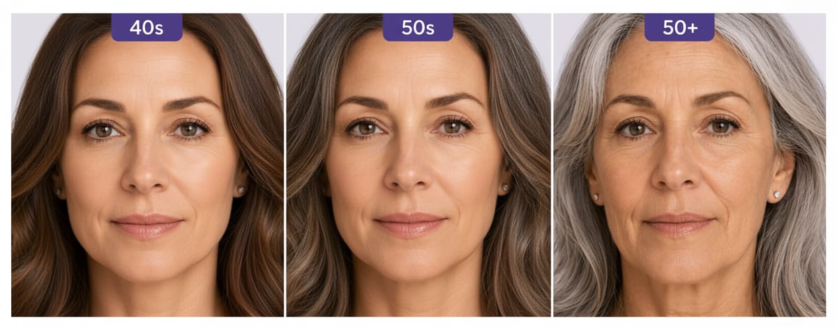 Woman in her 40s