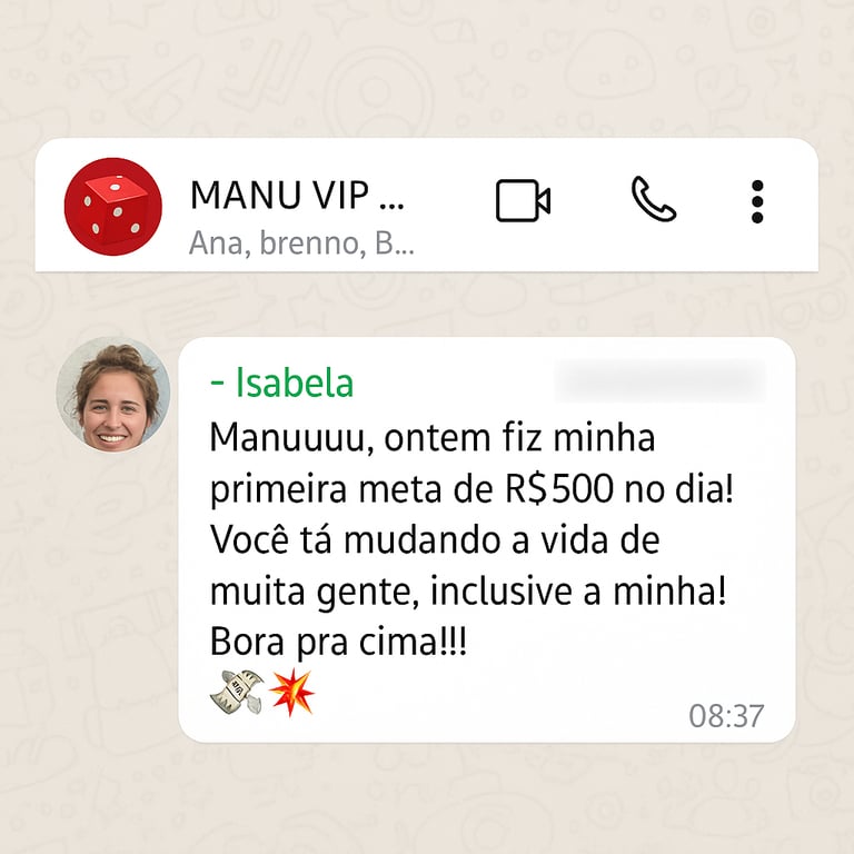 Comprovante de resultado