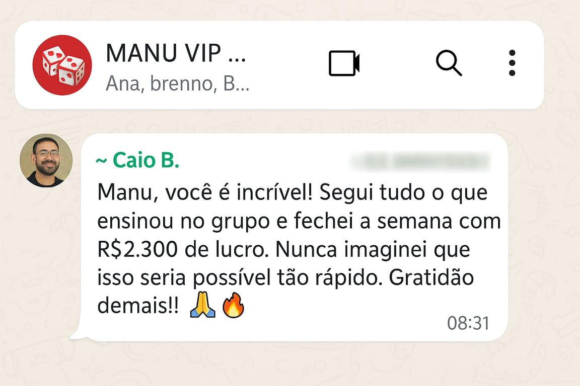 Comprovante de resultado