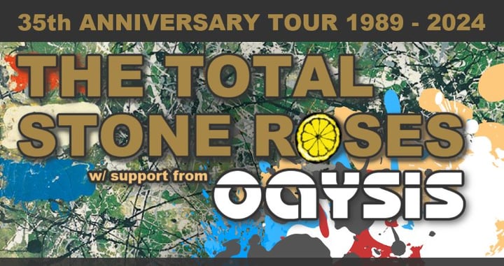 The Total Stone Roses & Oaysis Live 