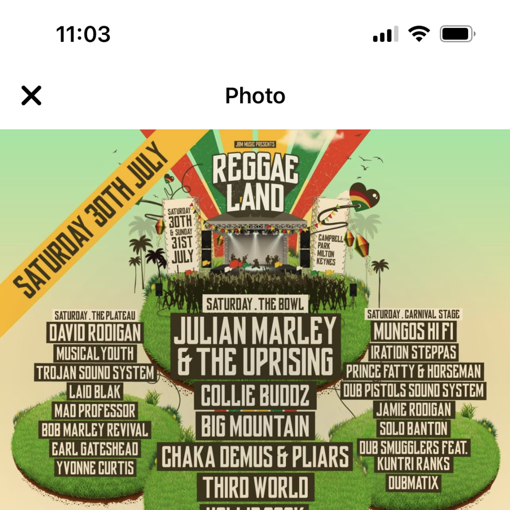 Reggae Land, United Kingdom, 2025