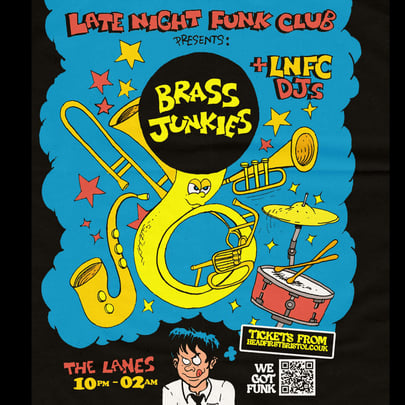 Late Night Funk Club: Brass Junkies + Dj John Stap