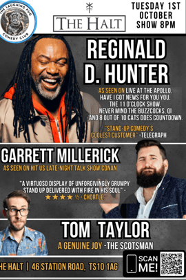 Reginald D Hunter