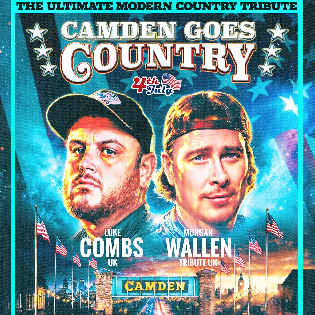 Camden Goes Country - Luke Combs Uk & Morgan Wallen Uk Tribute, United Kingdom, 2025
