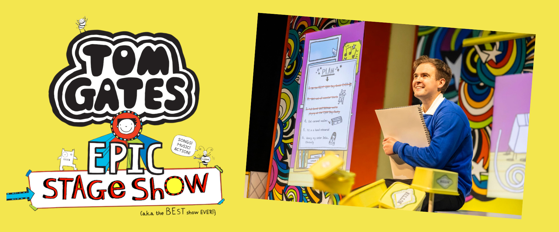 Tom Gates Epic Stage Show, United Kingdom, 2026