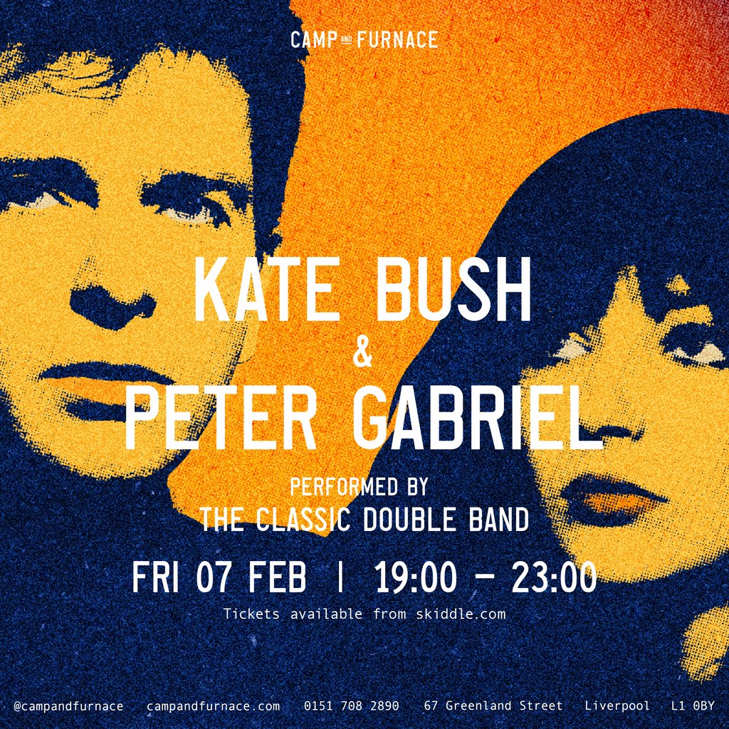 The Classic Double Band - Kate Bush & Peter Gabriel, United Kingdom, 2025