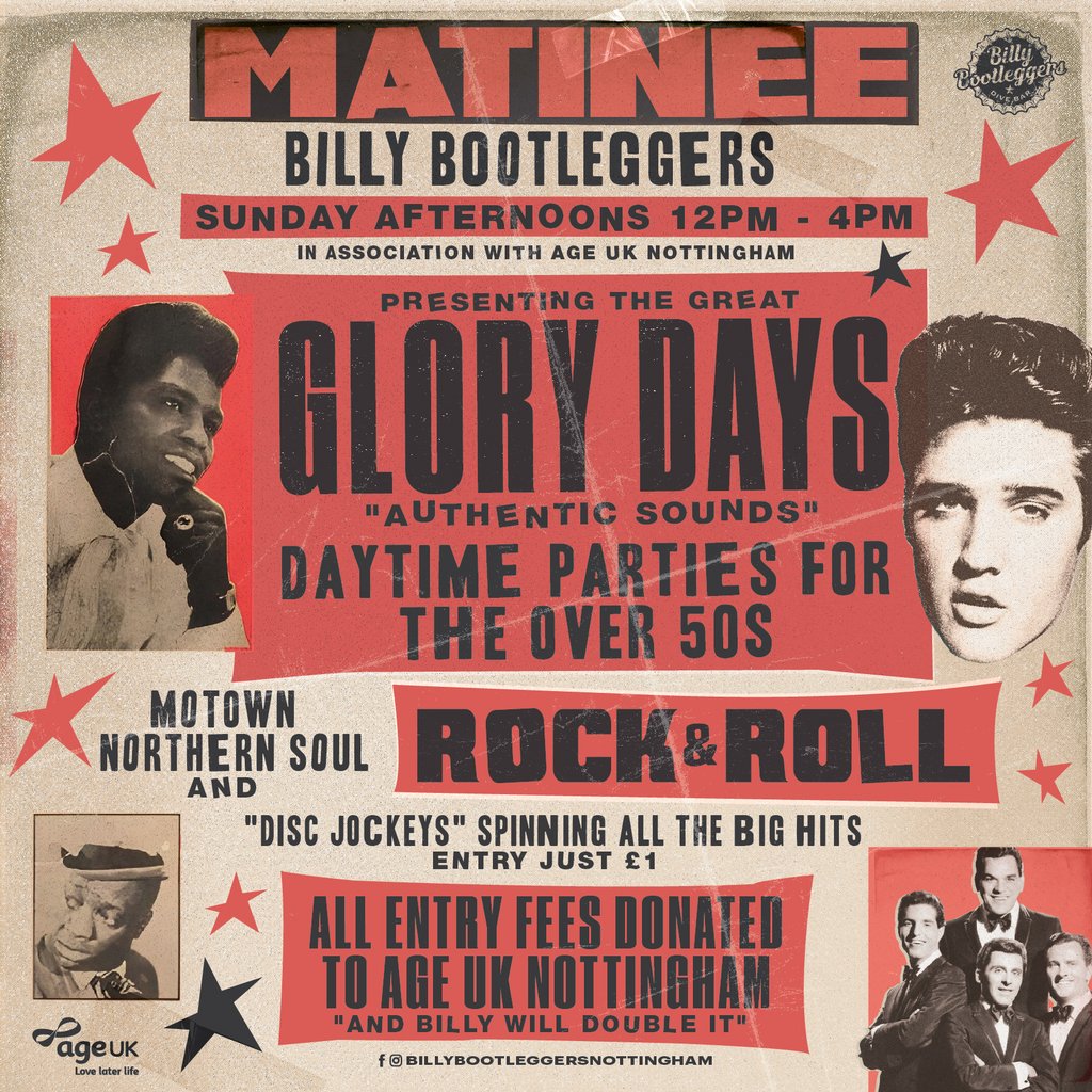 Glory Days - Day Party For The Over 50S, United Kingdom, 2025