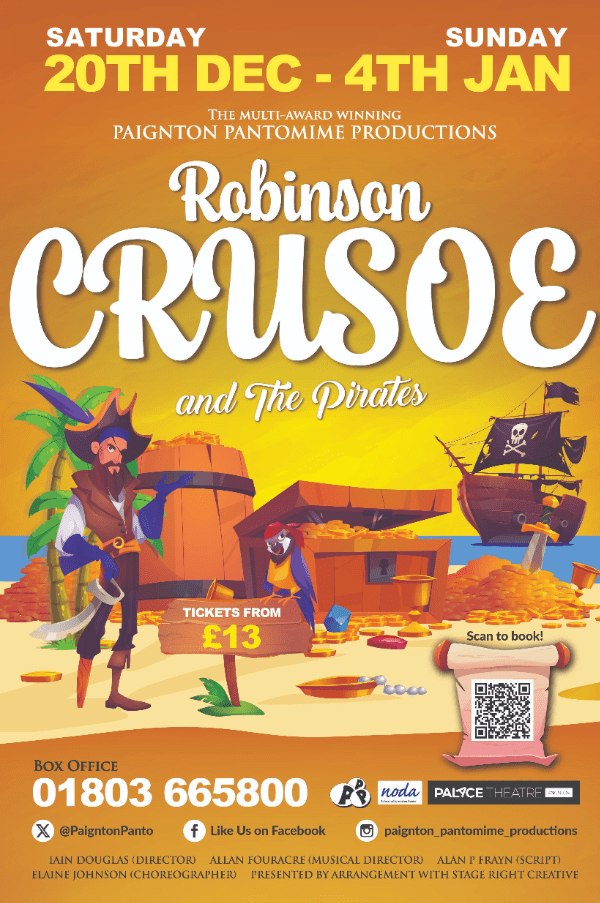 Robinson Crusoe and the pirates, United Kingdom, 2025