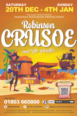 Robinson Crusoe and the pirates